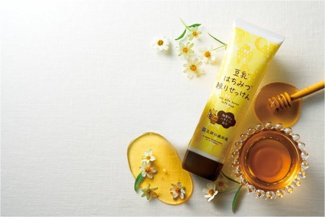 豆乳はちみつ練りせっけん