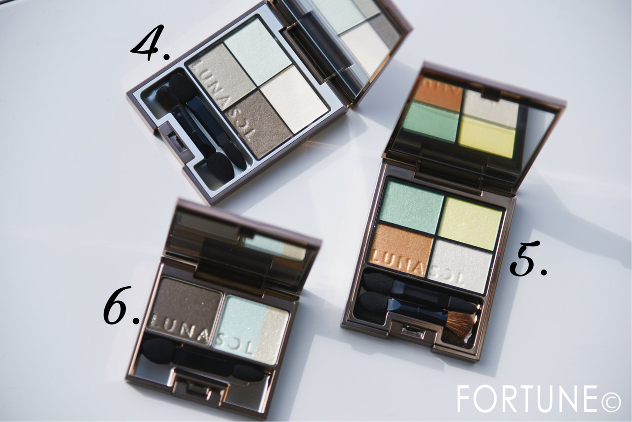 LUNASOL(ルナソル)　アイシャドウ　人気 トレンド カラー メイク