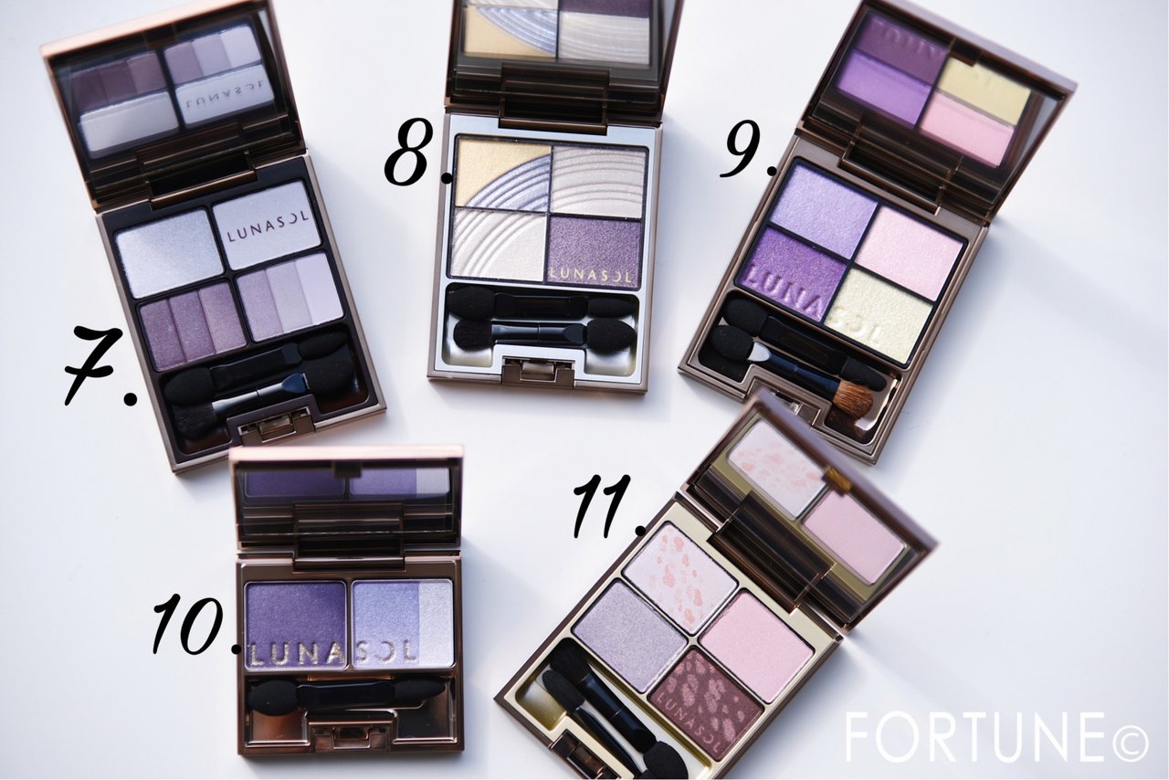 LUNASOL(ルナソル)　アイシャドウ　人気 トレンド カラー メイク