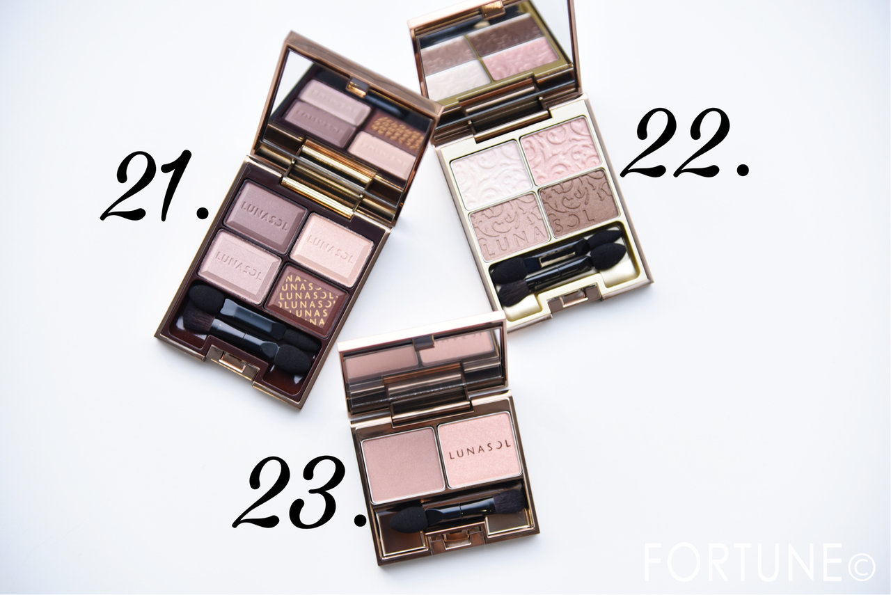 LUNASOL(ルナソル)　アイシャドウ　人気 トレンド カラー メイク