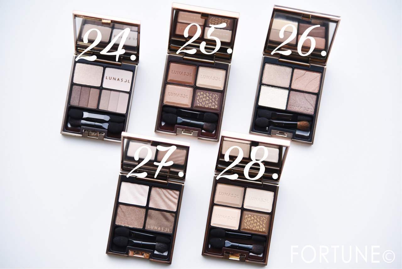 LUNASOL(ルナソル)　アイシャドウ　人気 トレンド カラー メイク