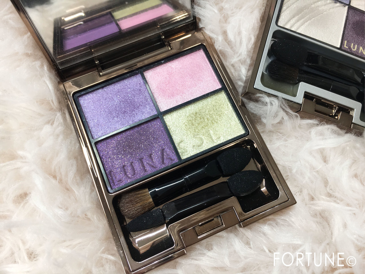 ルナソル　秋　アイシャドウ　パレット　パープル系