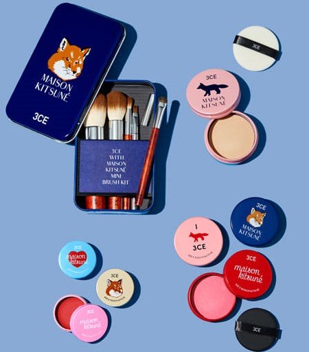 「３CE」と「メゾンキツネ」のコラボコスメ