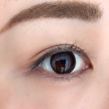 ルナソル　ショコラアイズ　使用前