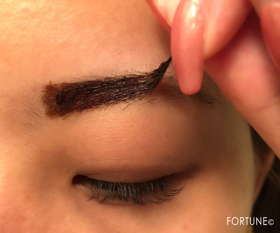 フジコ　眉ティント使い方