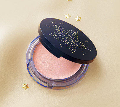 クリーミィアイカラー（トゥインクルピンク）HABA 2017 クリスマスコフレ　新作コスメ