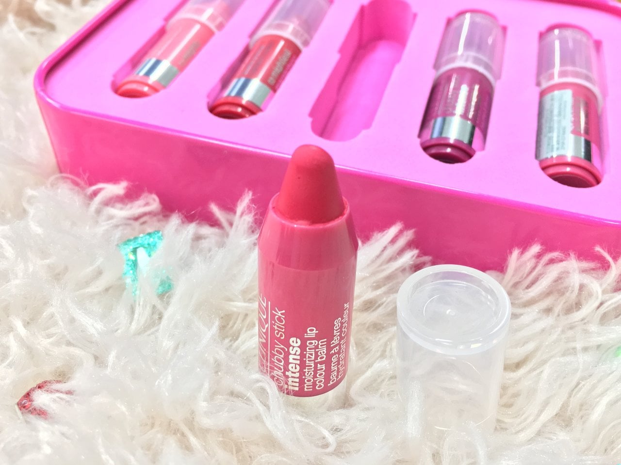 CLINIQUE クリニーク　2017クリスマスコフレ　冬新作コスメ　リップ　チアーズ　トゥー　チャビー