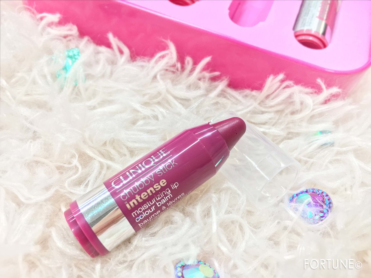 CLINIQUE クリニーク　2017クリスマスコフレ　冬新作コスメ　リップ　チアーズ　トゥー　チャビー