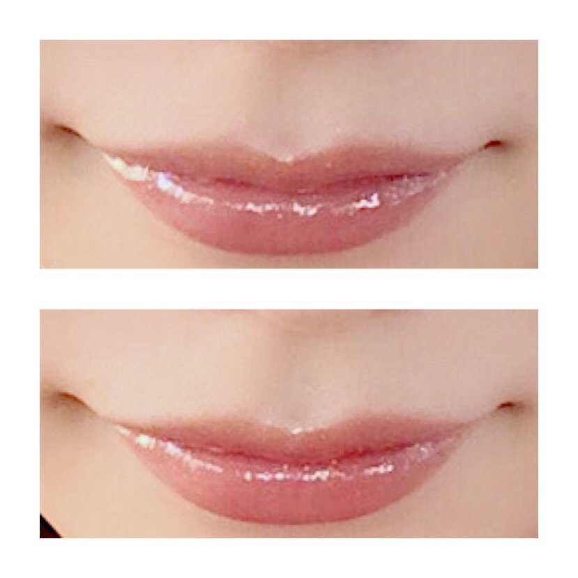 自撮り　クラランス　コンフォートリップオイル　ハニーグラム