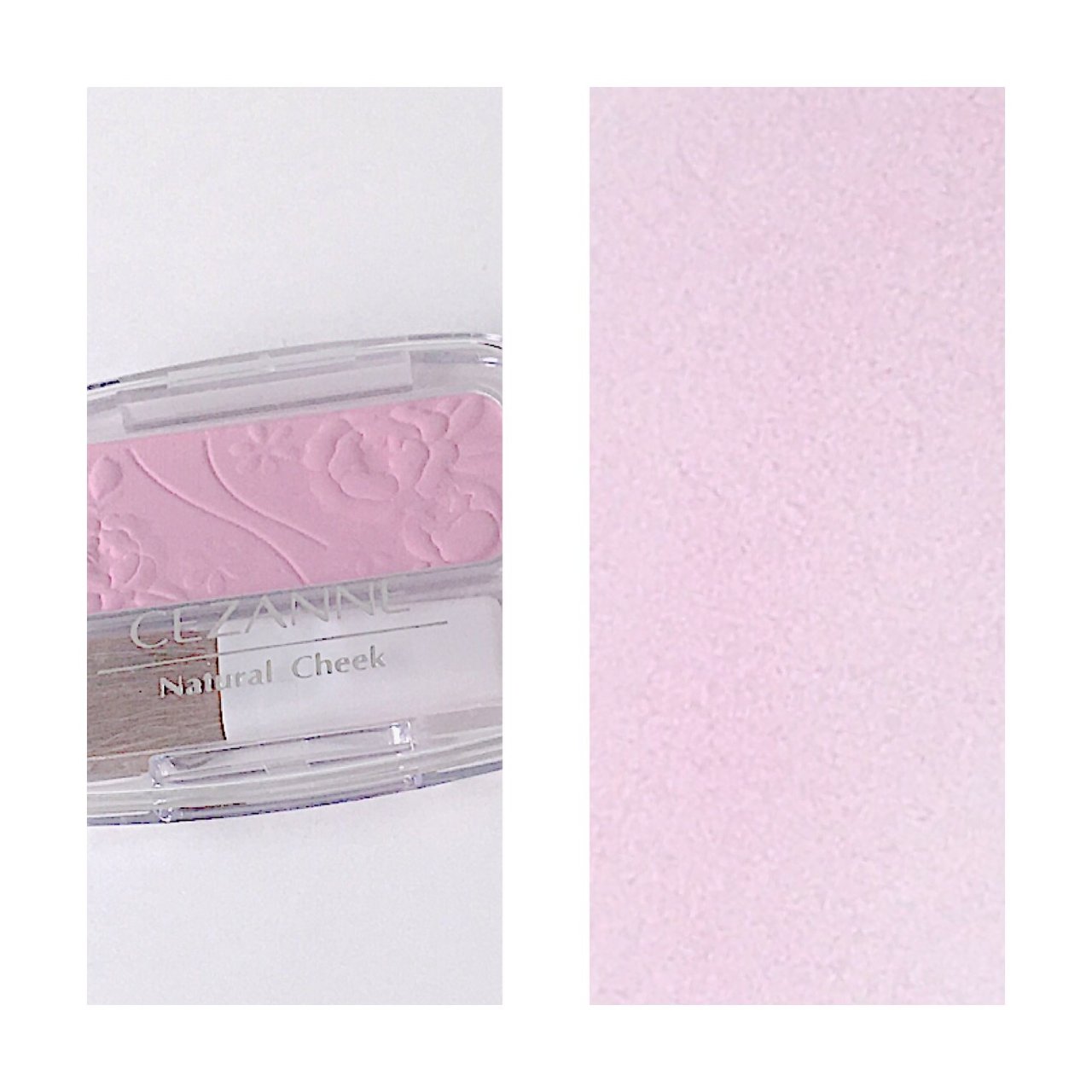 キャンメイク　セザンヌ　プチプラ　チーク　自撮り