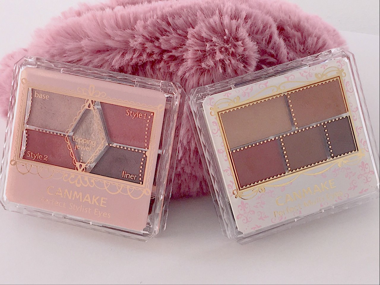 canmaketokyo キャンメイク　パーフェクトスタイリストアイズ14　パーフェクトマルチアイズ03　アイシャドウ　自撮り