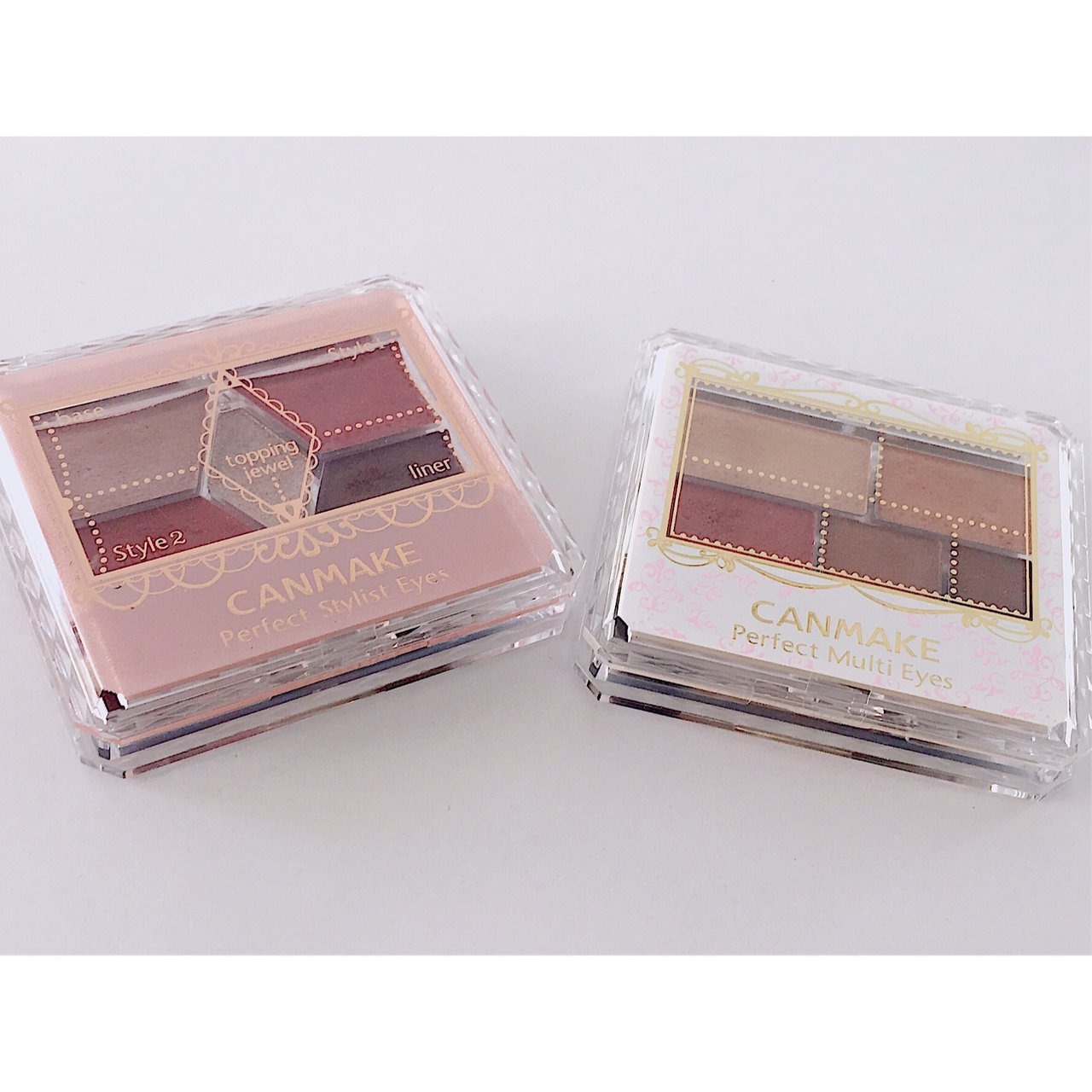 canmaketokyo キャンメイク　パーフェクトスタイリストアイズ14　パーフェクトマルチアイズ03　アイシャドウ　自撮り