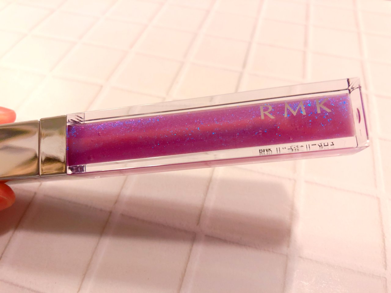 リップジェリーグロス　RMK アールエムケー 限定　2017冬新作コスメ　リップ　コズミックシャワー グリマーピンク