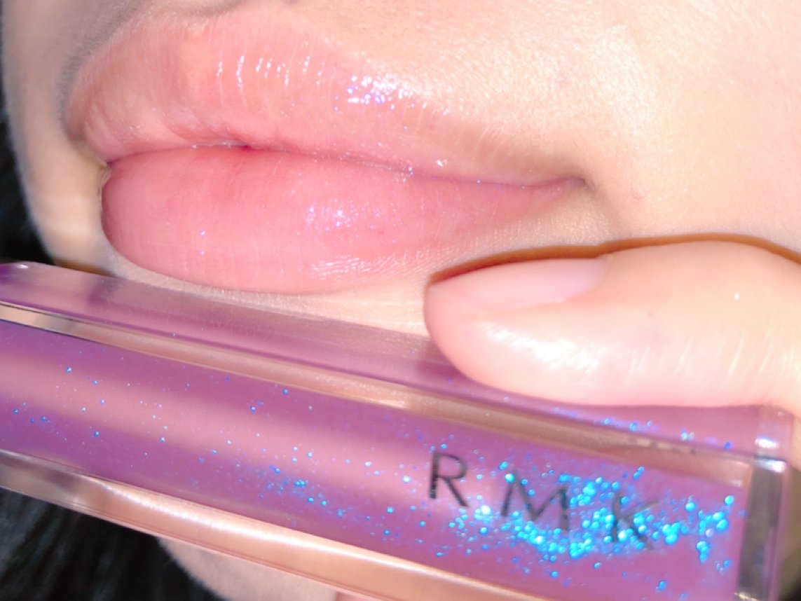 リップジェリーグロス　RMK アールエムケー 限定　2017冬新作コスメ　リップ　コズミックシャワー グリマーピンク