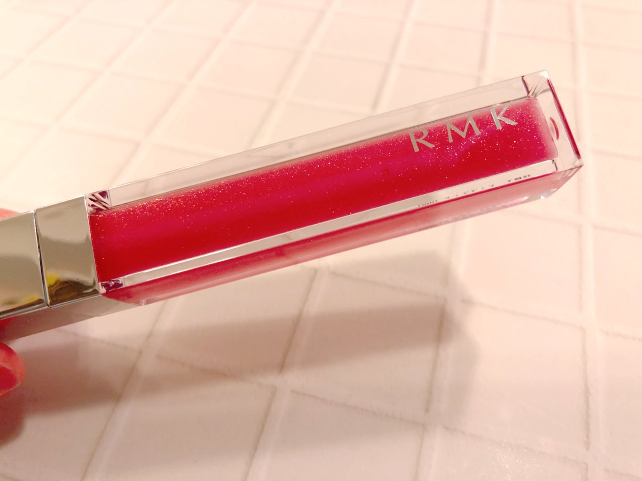 リップジェリーグロス　RMK アールエムケー 限定　2017冬新作コスメ　リップ　コズミックシャワー グリマーピンク