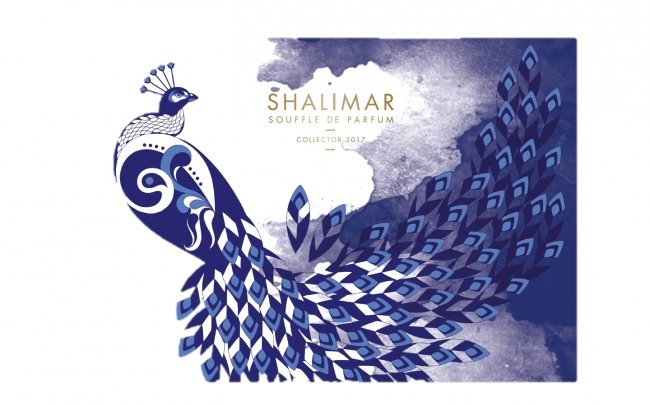 ゲラン　香水　シャリマー　孔雀