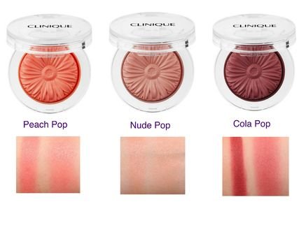 クリニーク　チークポップ　2018春　新作コスメ　 ヌード ポップ