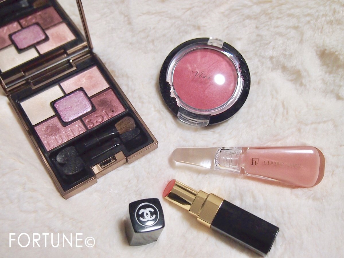 ルナソルジェミネイトアイズルビー ヴィセチーク フローフシリップ シャネル