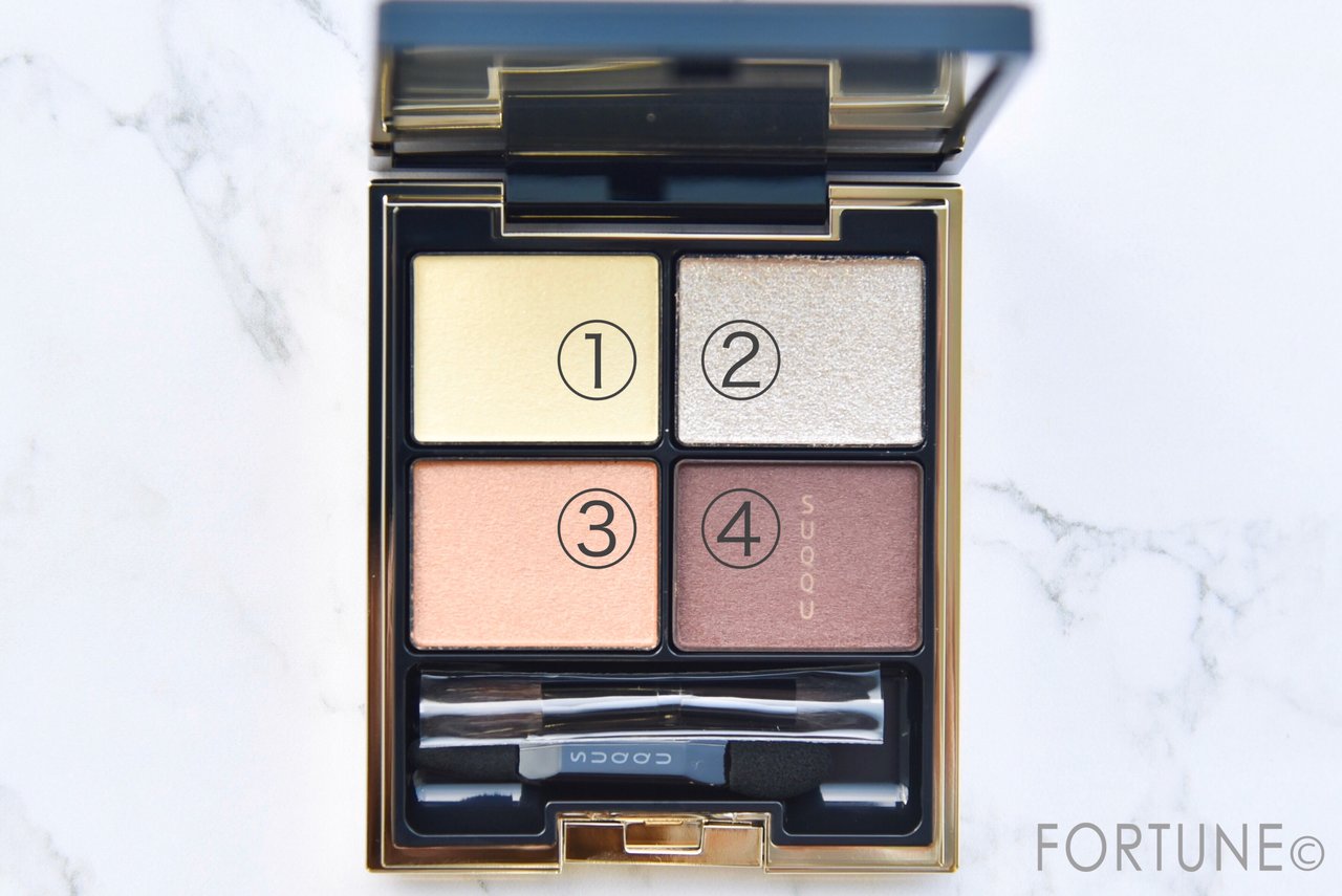 SUQQU　スック　2018春　新作コスメ　金彩　デザイニングカラーアイズ　アイシャドウ　ピュアカラーブラッシュ　チーク