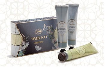 SABAN　サボン　ボディケア　バレンタイン　アニバーサリー　20周年　トリオキット ジャスミン