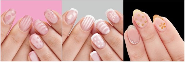 フレンチネイルペンアレンジ