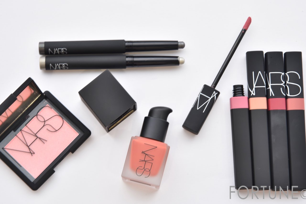 NARS　ナーズ　2018　春コスメ　新作コスメ　リップ　チーク　アイシャドー　リップカバー　ベルベットシャドースティック　リキッドブラッシュ　ハイライティングブラッシュパウダー