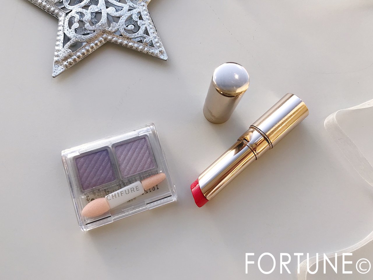ちふれ　プチプラコスメ　アイシャドウ　透明感　オフィスメイク