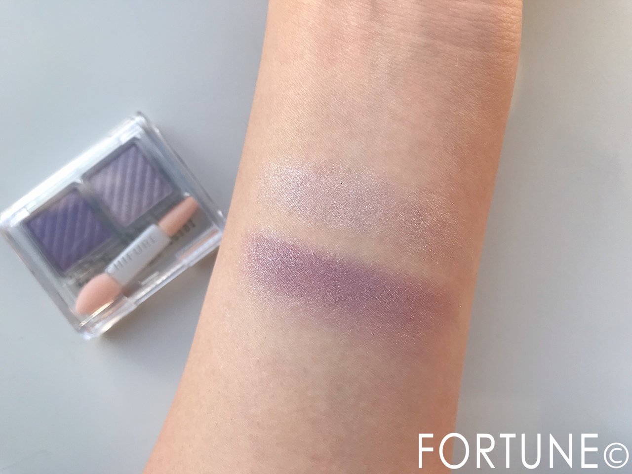 ちふれ　プチプラコスメ　アイシャドウ　透明感　オフィスメイク