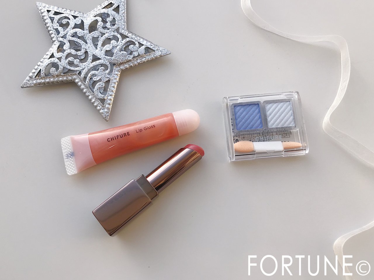 ちふれ　プチプラコスメ　アイシャドウ　透明感　オフィスメイク