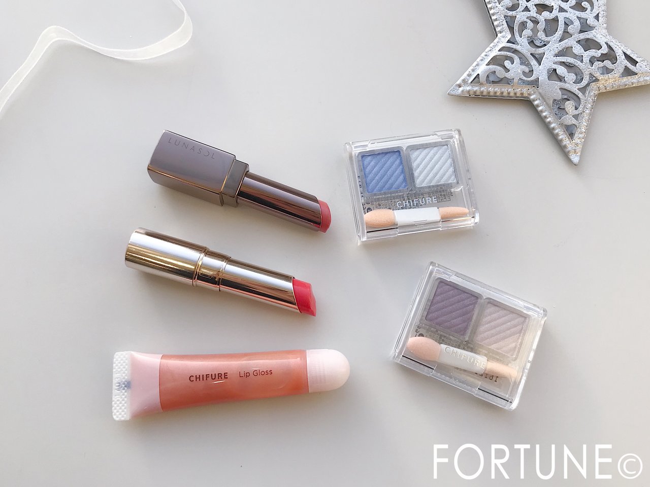 ちふれ　プチプラコスメ　アイシャドウ　透明感　オフィスメイク