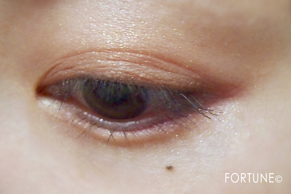 オレンジ×ピンクメイク