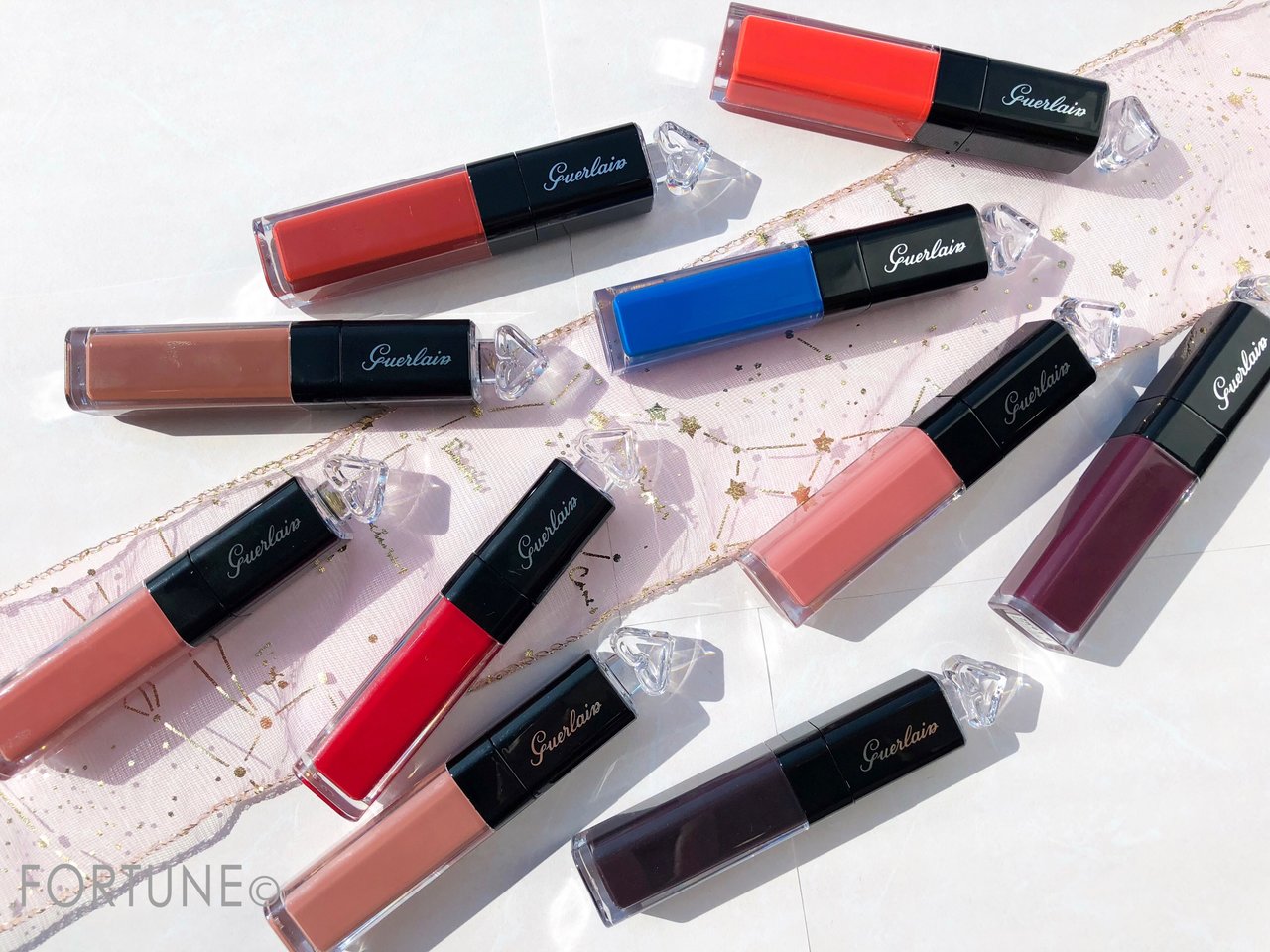 ゲラン　GUERLANG　リップ　新作コスメ　ラプティットローブ ノワールリップカラーインク