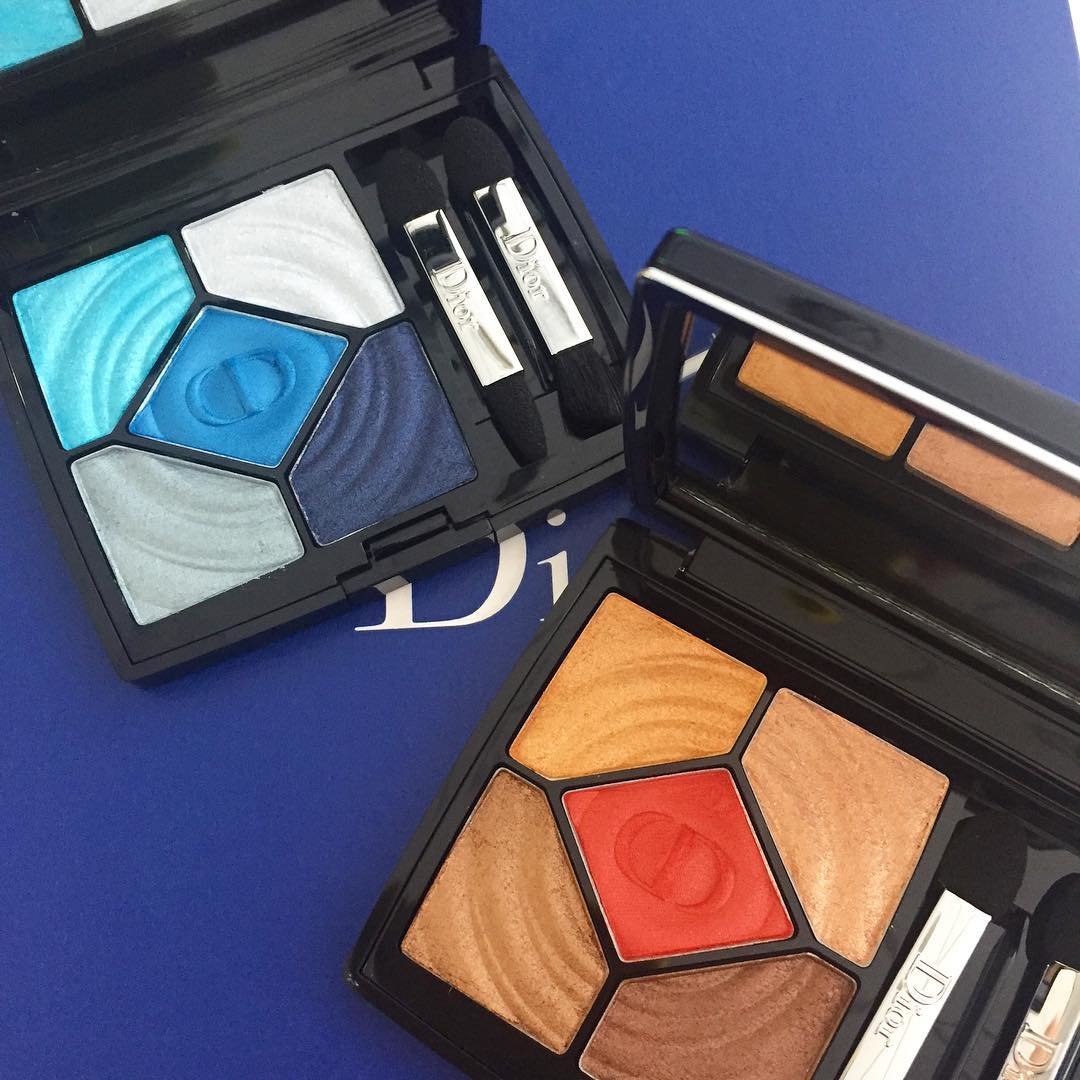 ディオール　アイシャドウ　パレット　2018夏新作コスメ　クールウェイブ