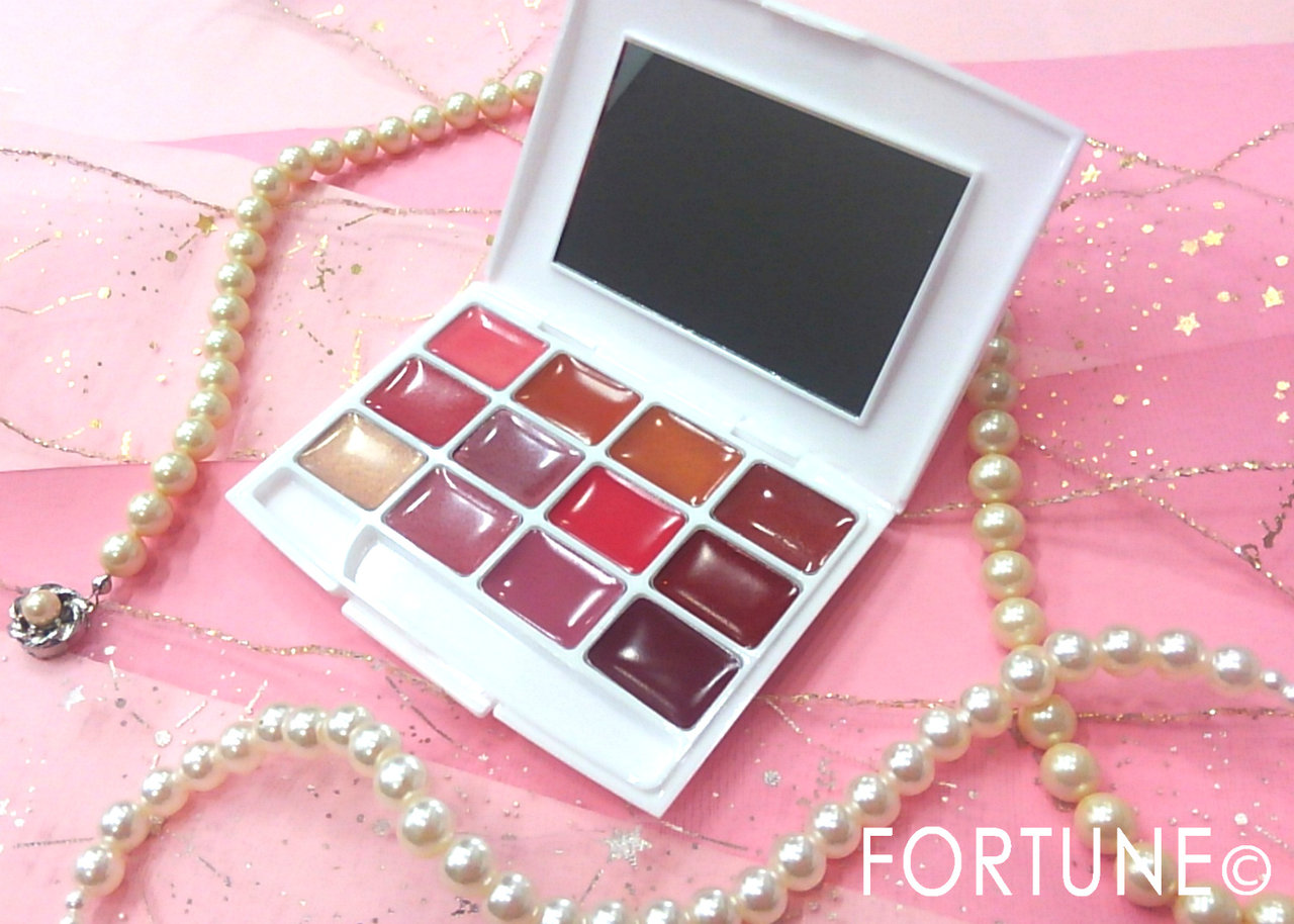 ルージーン12色リップパレット