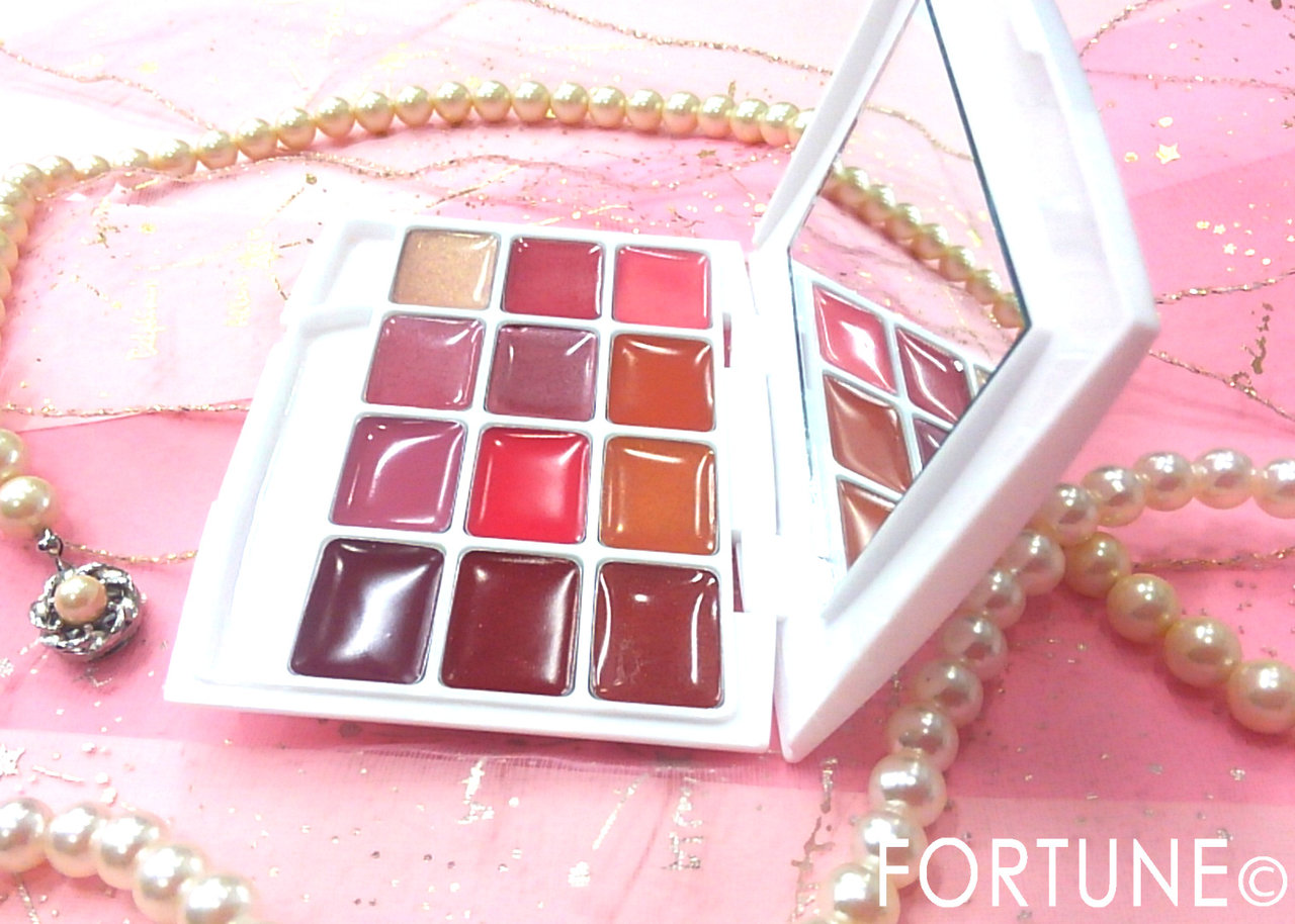 ルージーン12色リップパレット