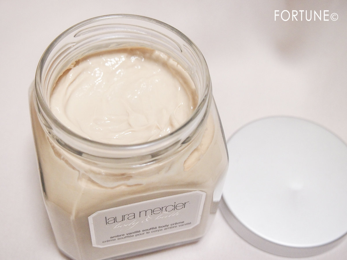 ローラメルシエ ホイップトボディクリーム「アンバーバニラ」