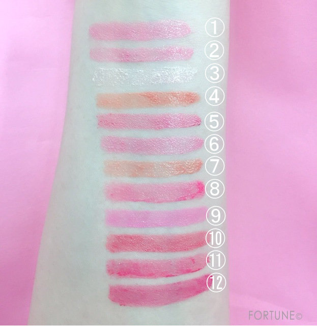 ルージーン12色リップパレット