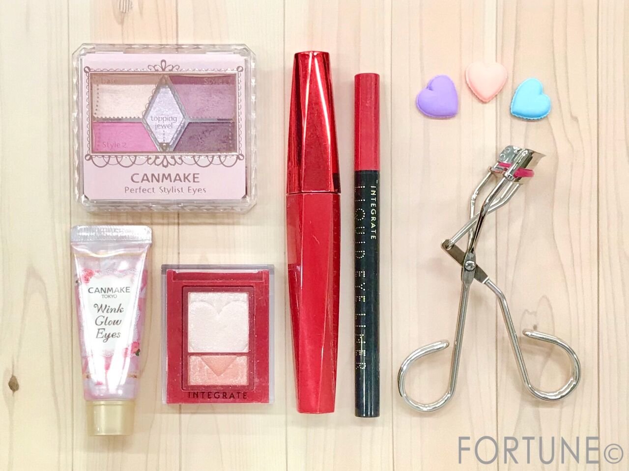 化粧崩れ　アイメイク