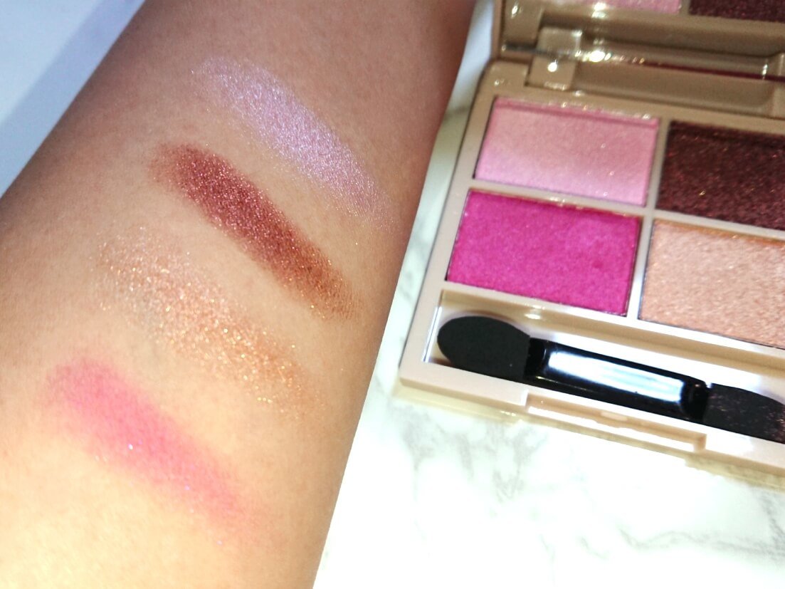 【自撮り】sweet５月号　snidel　春コスメ　アイシャドウパレット　スウォッチ