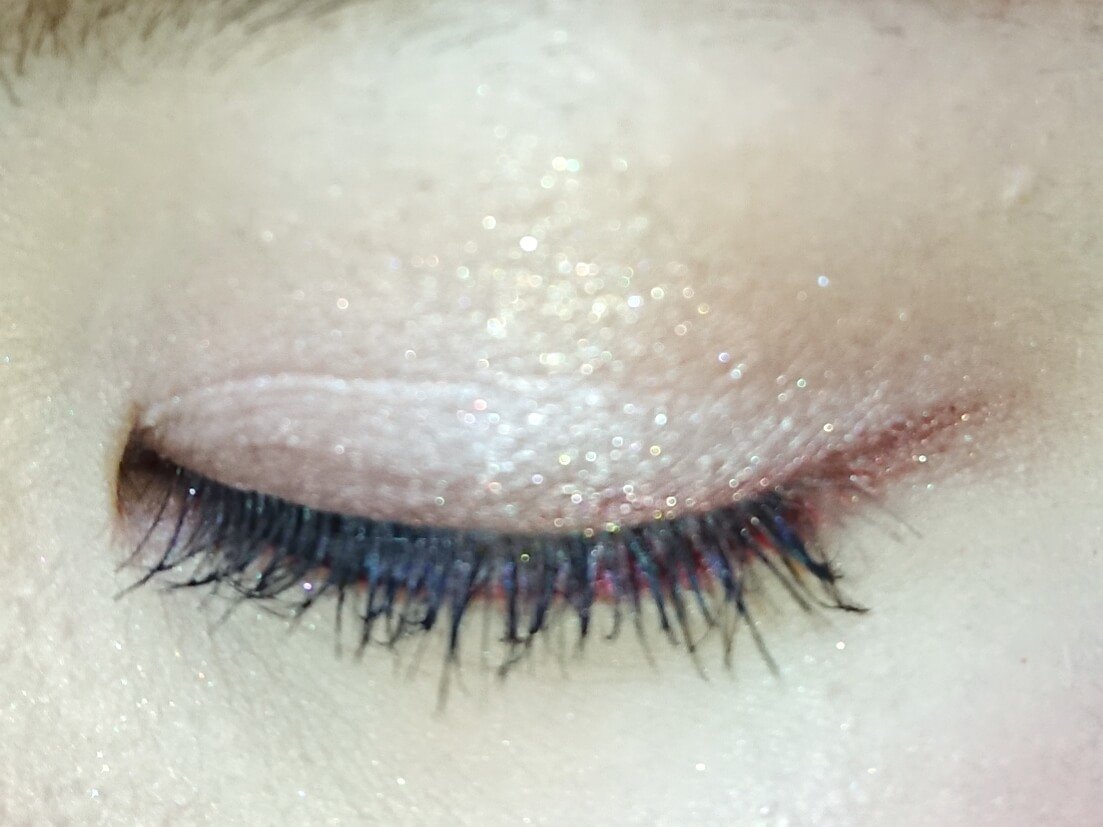 【自撮り】sweet５月号　snidel　春コスメ　アイシャドウパレット　着画