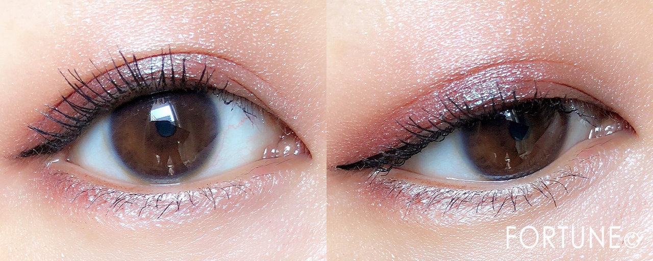 リトルマック ピグメント ブルーブラウン タン　メイク