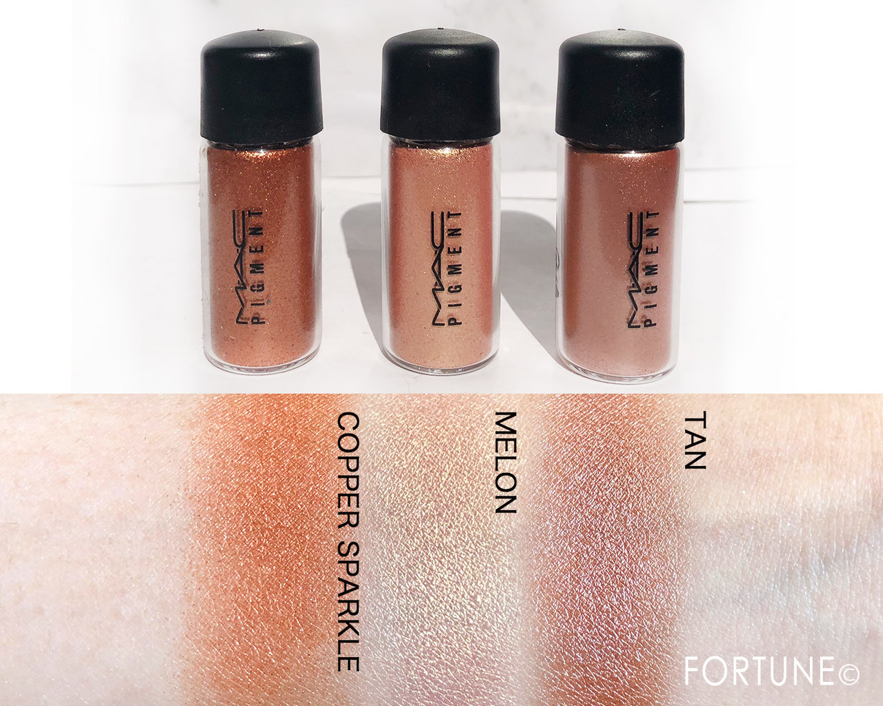 リトルマック ピグメント ブラウン系 スウォッチ