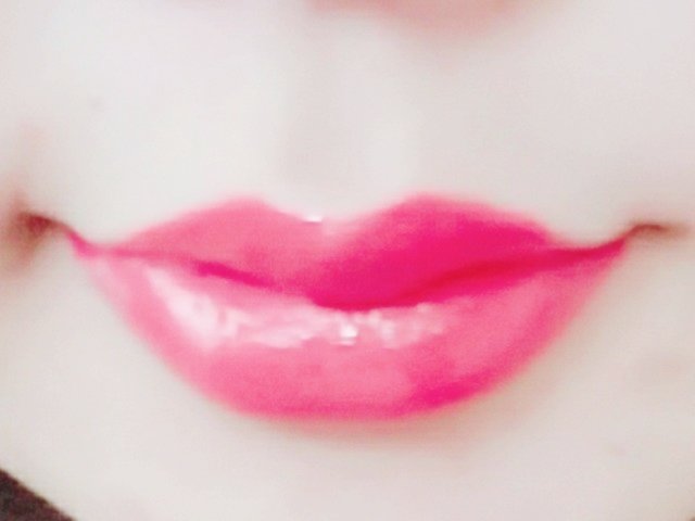 ダイソー×カンコレコラボ　リップグロス　オレンジ