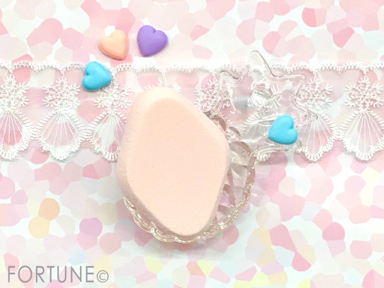 ロージーローザ シフォンタッチスポンジ ダイヤ型