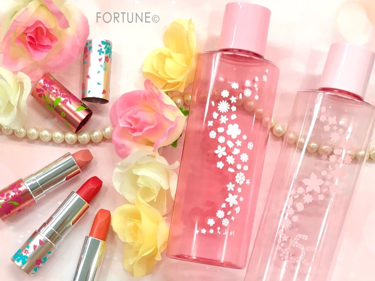 ちふれ　50周年　フラワーデザイン