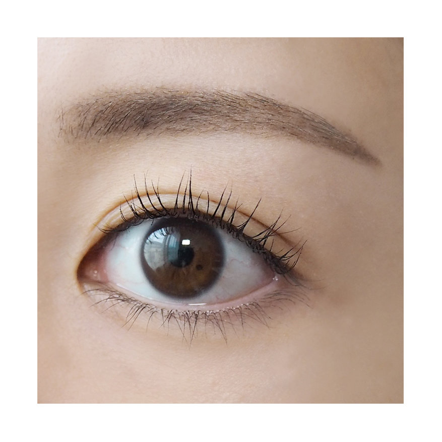 (自撮り)ラッシュパームカールフィックスマスカラ