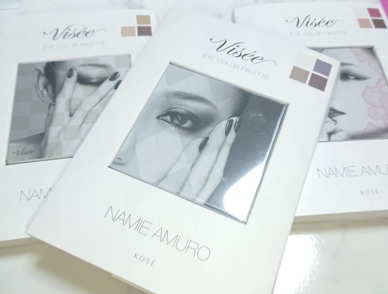【自撮り】Visee　ヴィセ　安室奈美恵　アイカラーパレットNA　プチプラコスメ