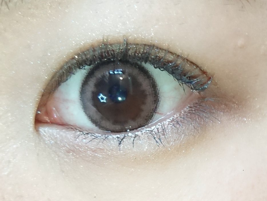 【自撮り】Visee アイカラーパレットNA0３ 着画