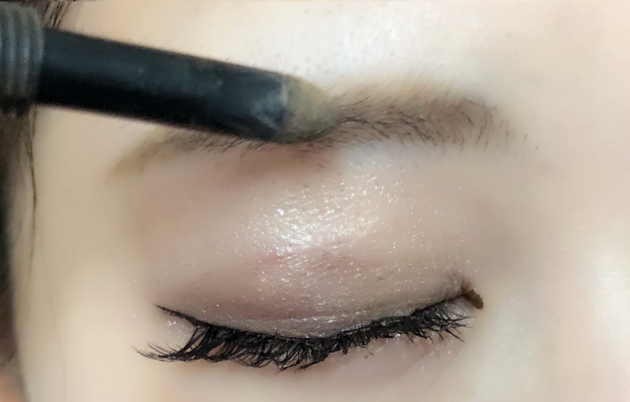 自撮り　立体眉　眉毛　visee ヴィセ アイブロウ ソフト＆スリム アイブロウペンシル プチプラコスメ