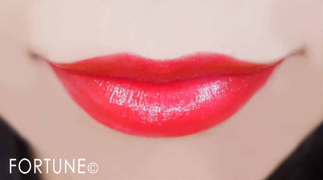 マックイーンニューヨーク「クリーミー リップ ティント」　#06強力（女優レッド）